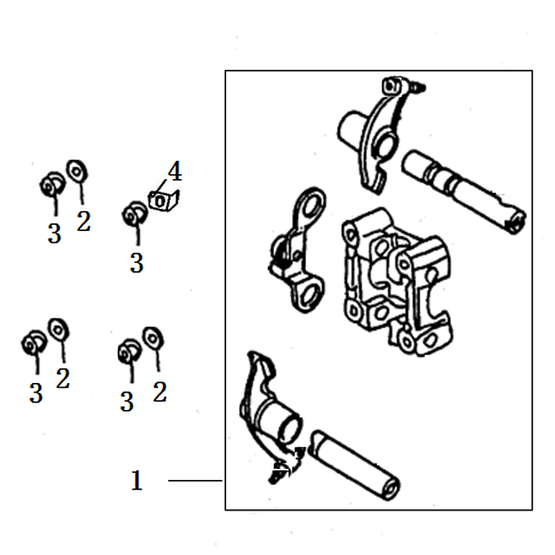 HOLDER CAMSHAFT COMP