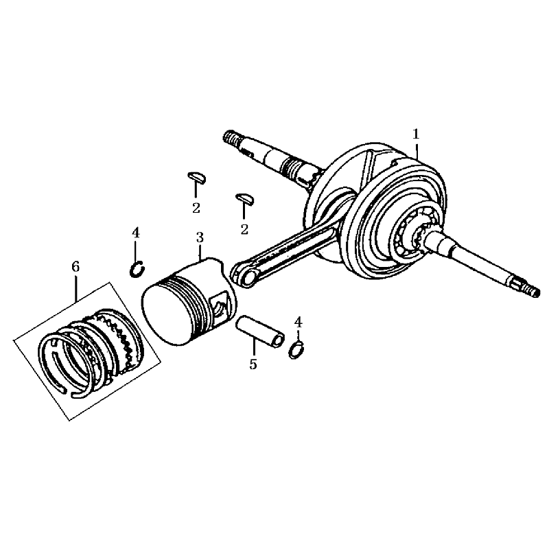 CRANKSHAFT COMP