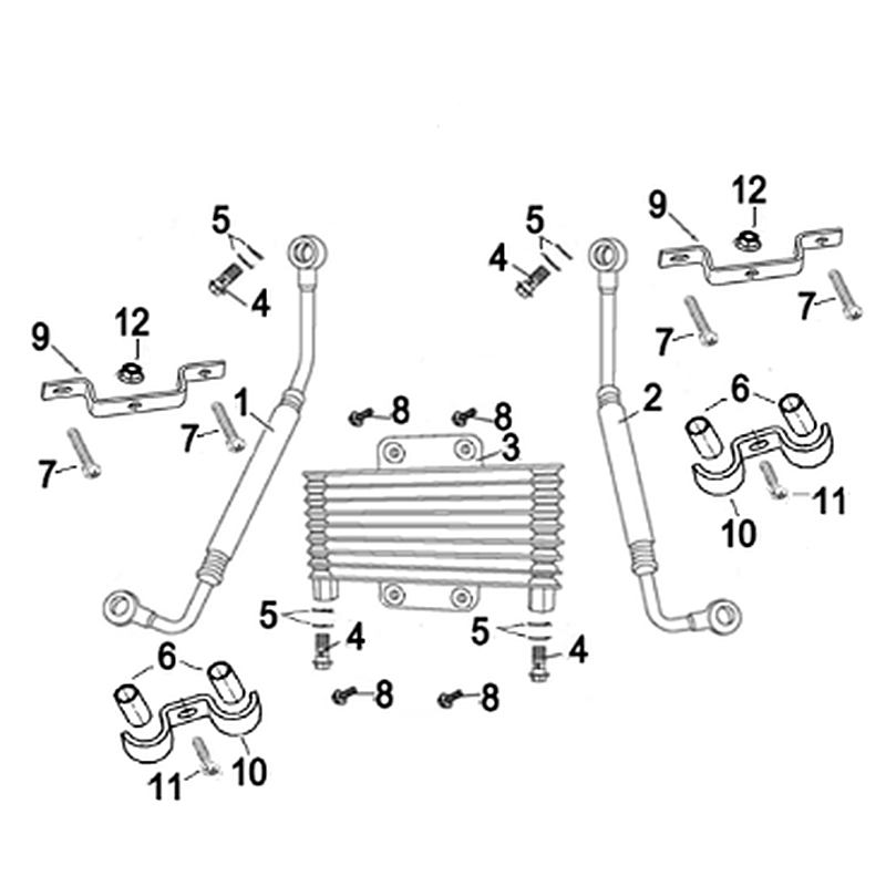 Oil cooler ASSY