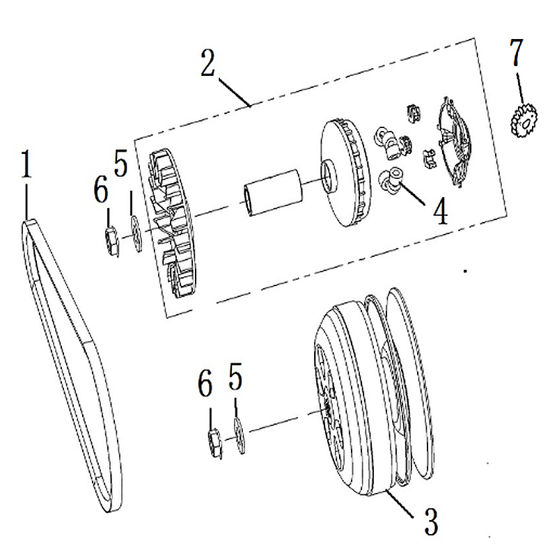 DRIVE PULLEY