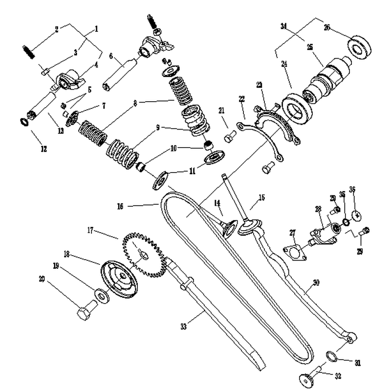 Valve Train Assembly