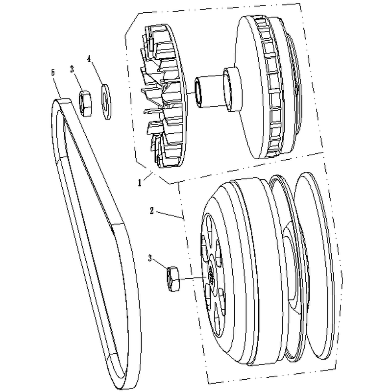 Clutch and Belt