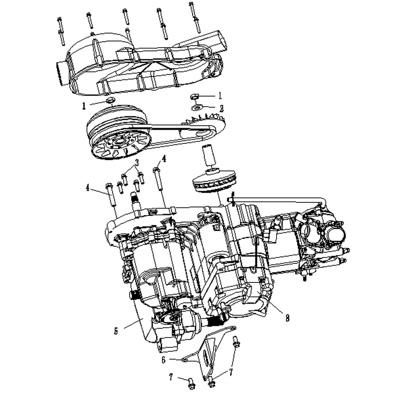 Engine Transmission Connection