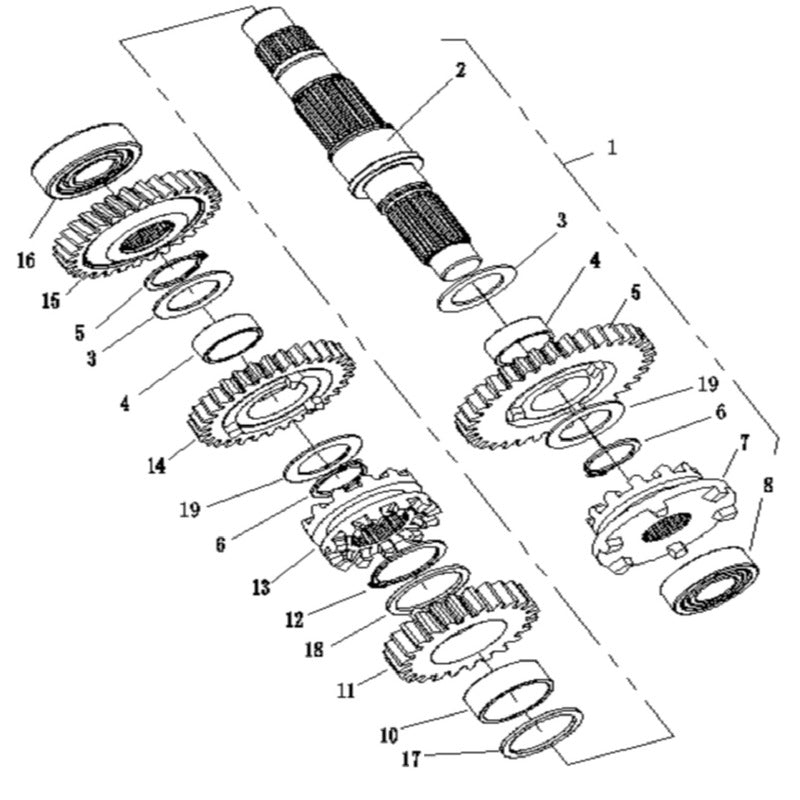 Sub-Shaft Assembly