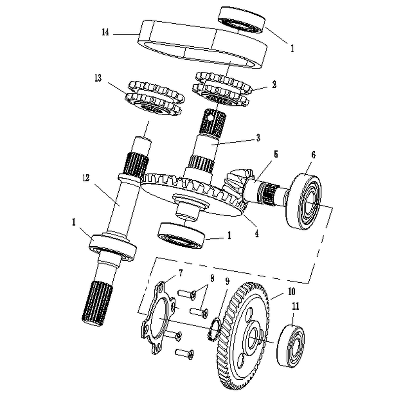 Output Shaft Assembly