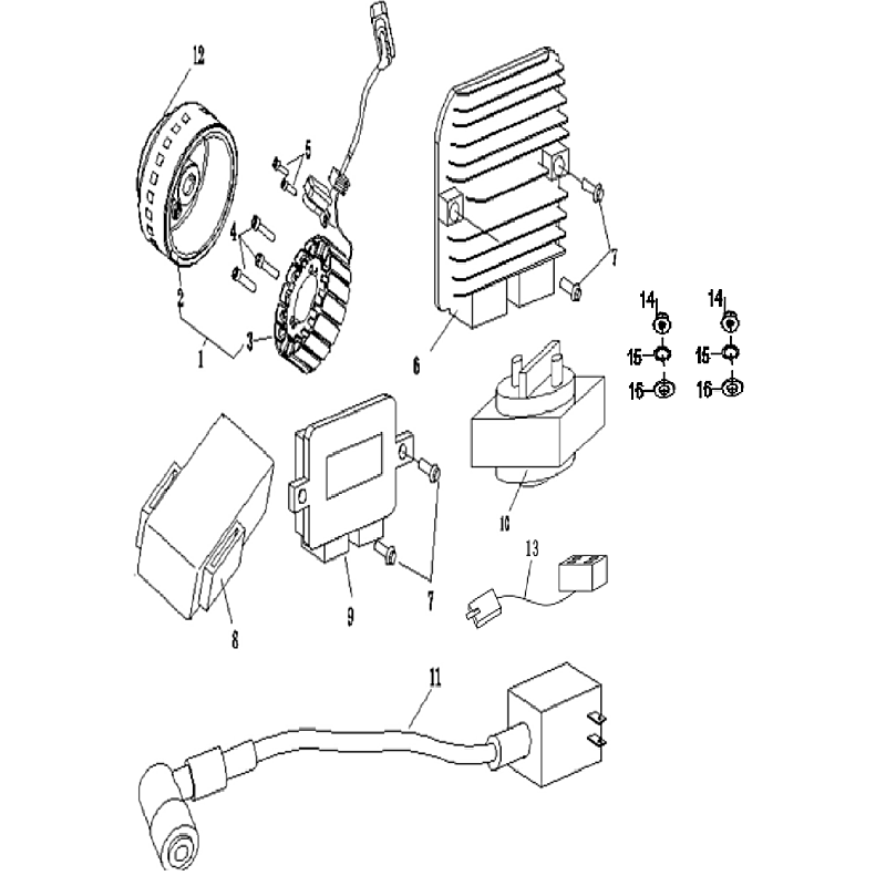 Electrical system components