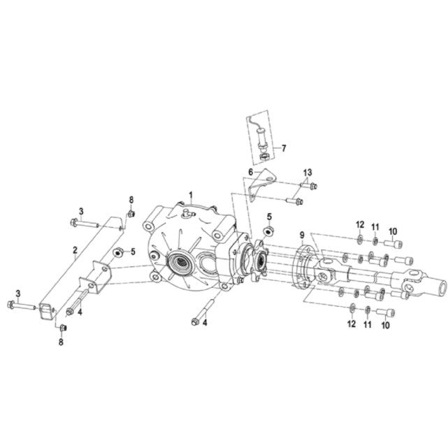 Front Axle & Front Drive Shaft
