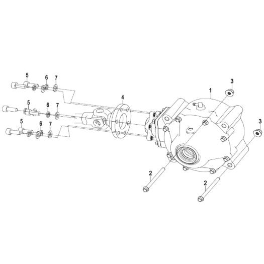 Rear Axle & Rear Drive Shaft