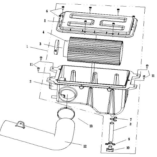 Air Filter Assembly.