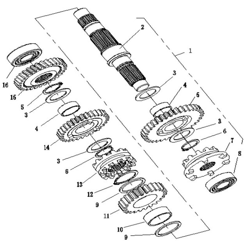 Countershaft Assembly