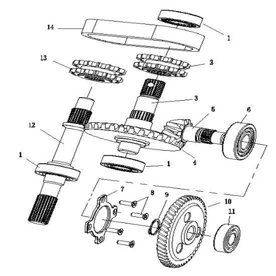 Output Shaft Assembly