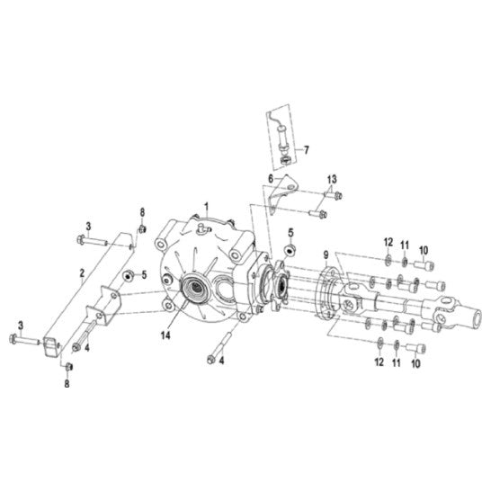 Front Axle & Front Drive Shaft