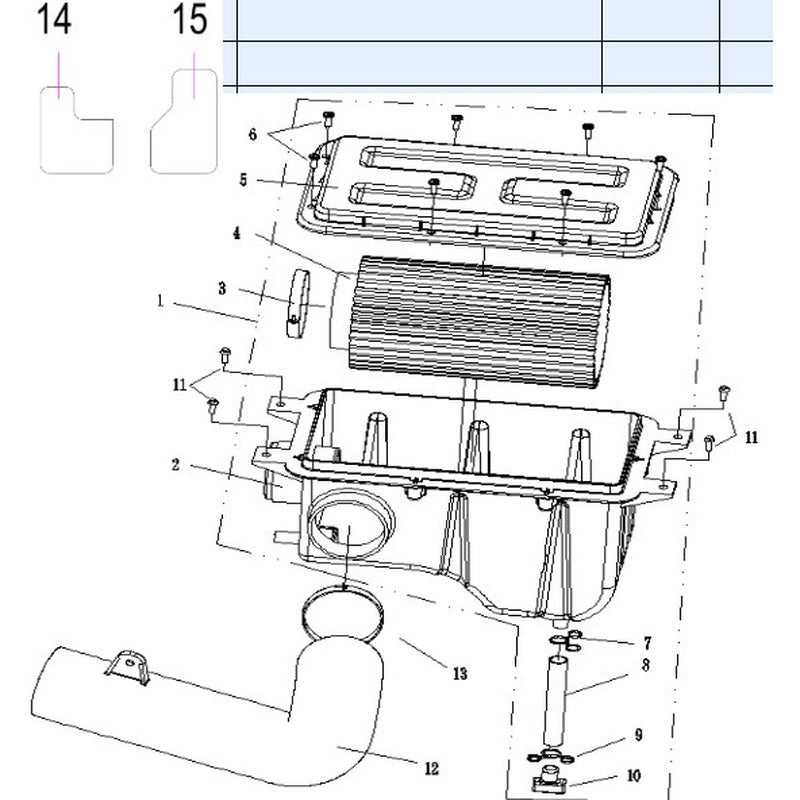 Air Filter Assembly.