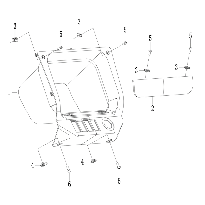 Center Storage and Console