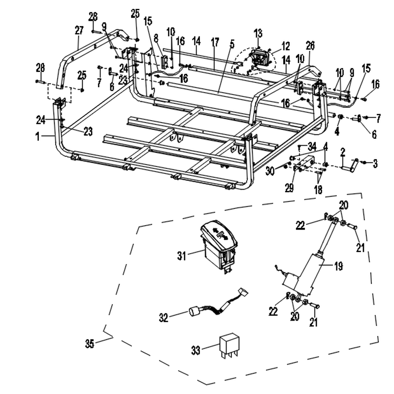 Cargo Box Electrical Assist