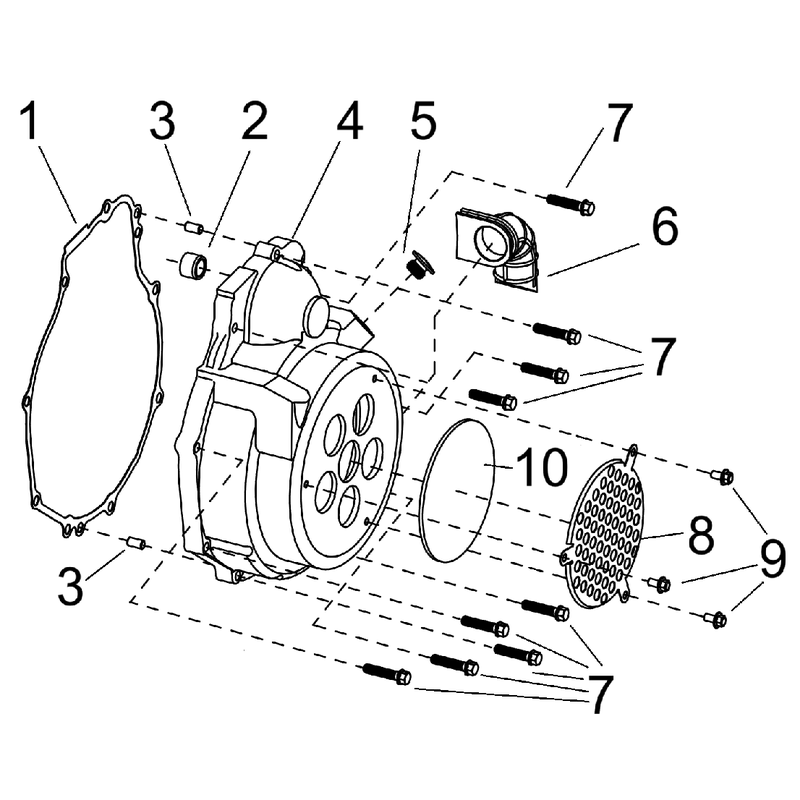 Right Crankcase Cover
