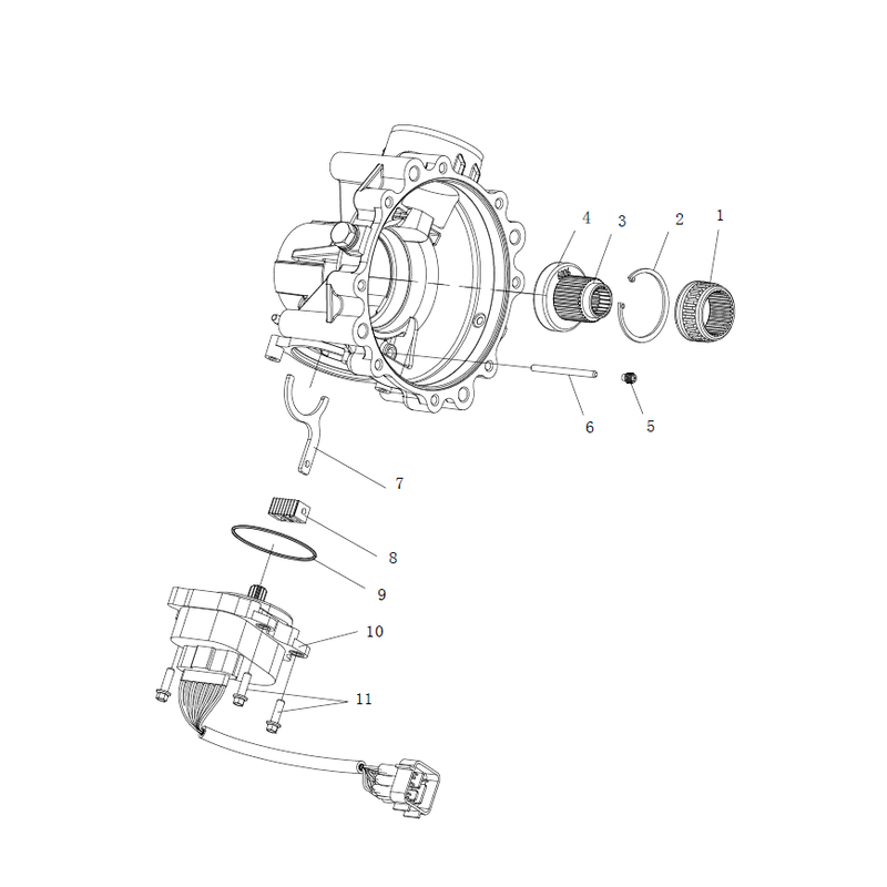 Switching mechanism components