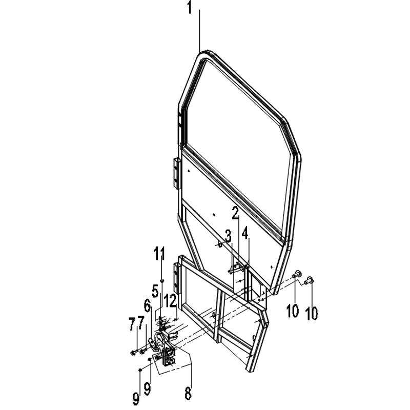 Full door frame