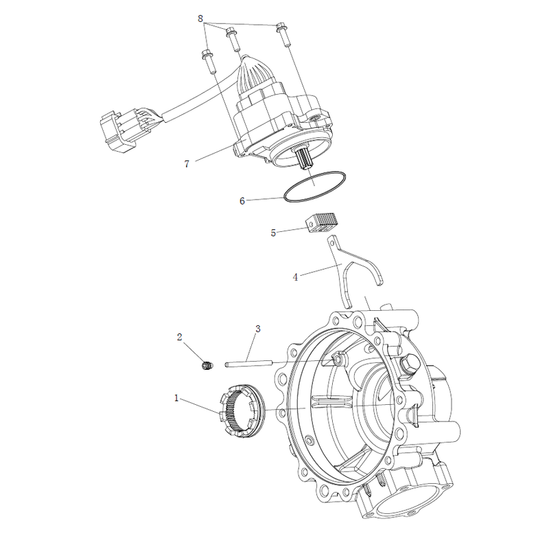 Switching mechanism components