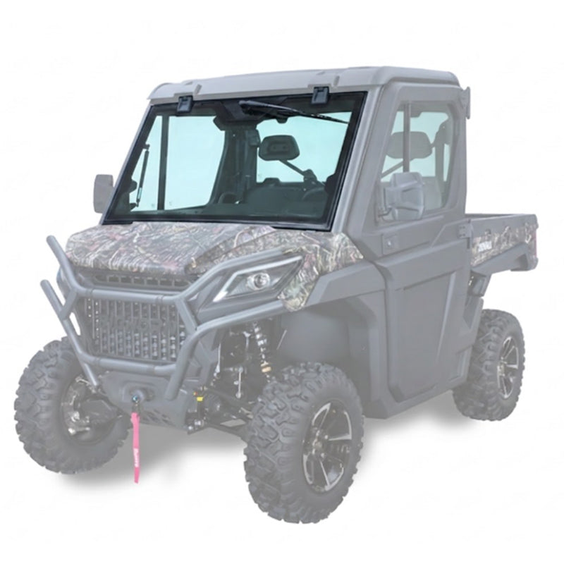 Front Windshield Assembly (Push Out) with Wiper