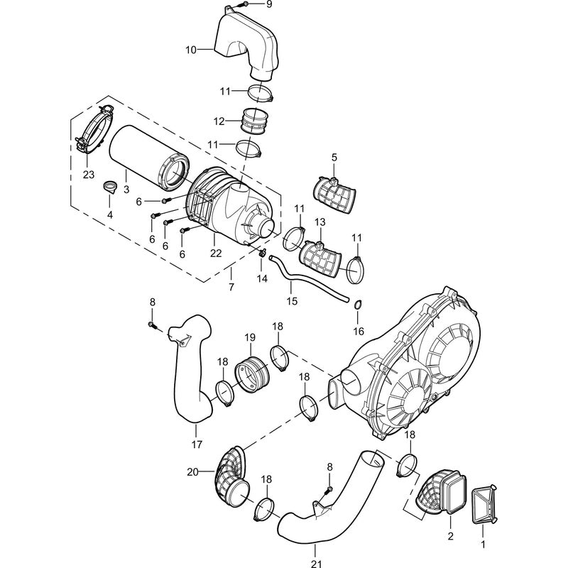 Air Filter & CVT Inlet & Outlet System