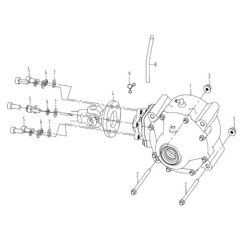 Rear Axle & Rear Drive Shaft