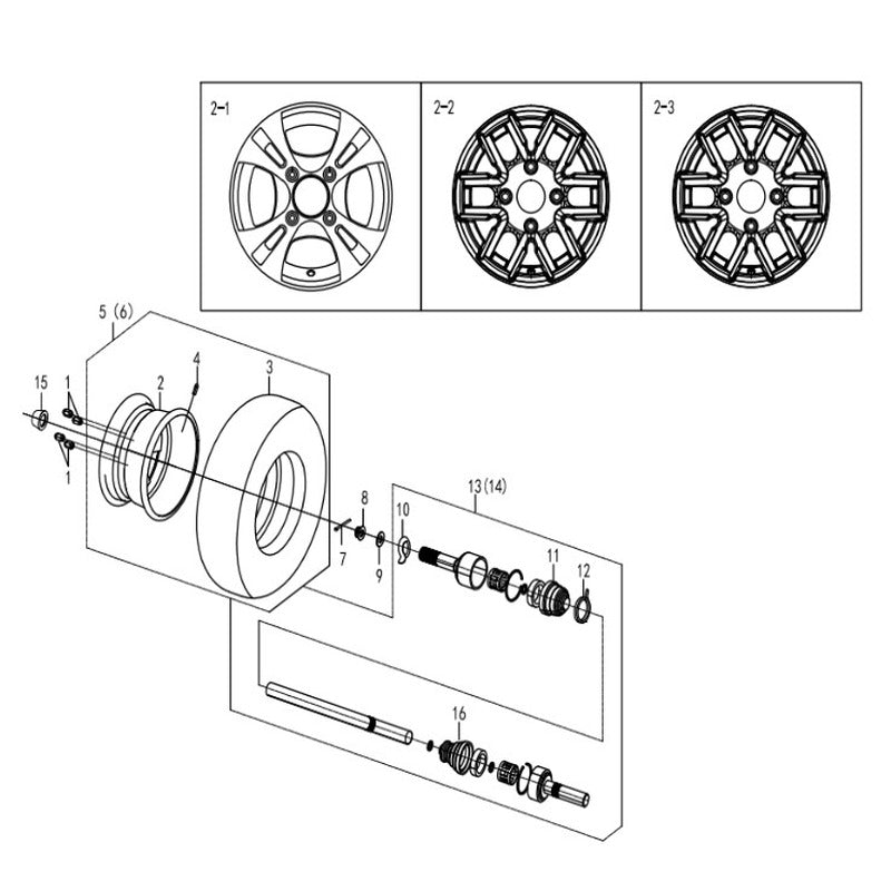 Rear  Wheel