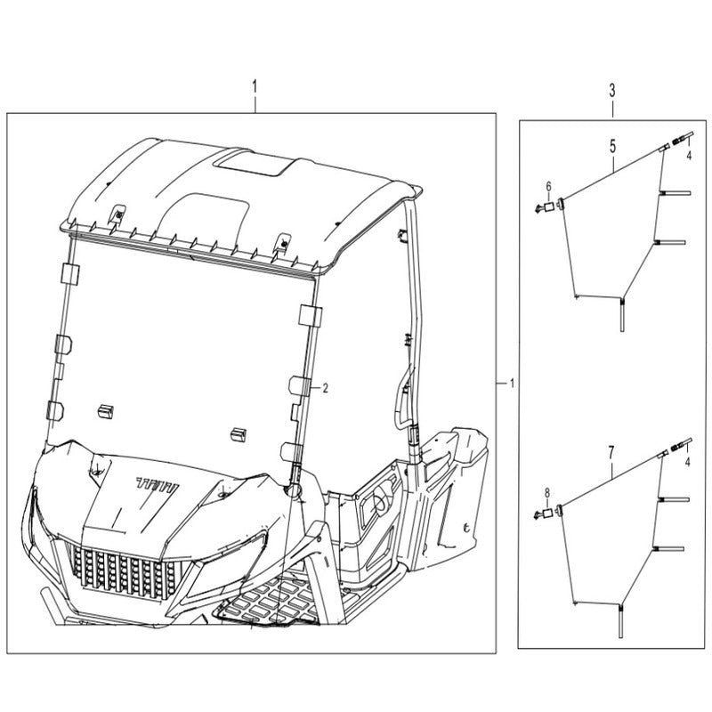 Windshield / Safety Net