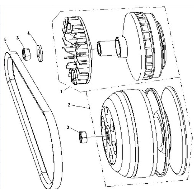 CVT Clutch and Belt