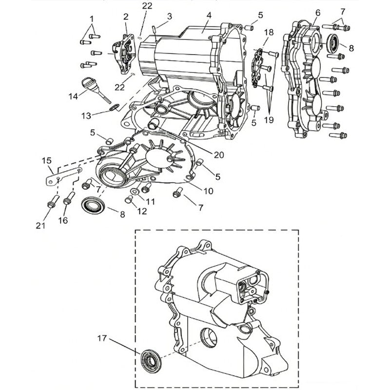 Gearbox Housing Assembly