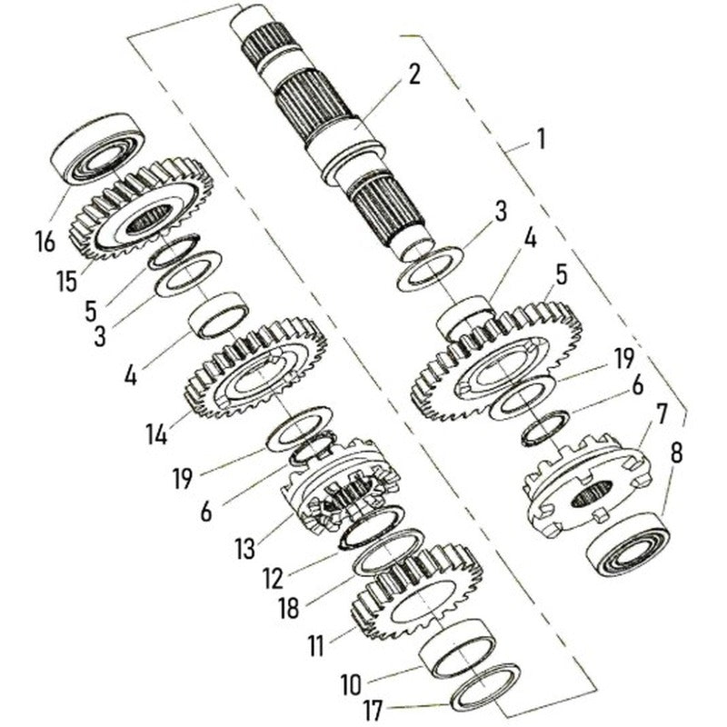 Sub-Shaft Assembly