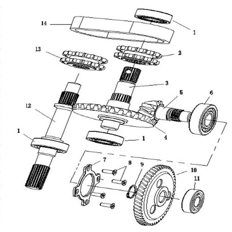 Output Shaft Assembly